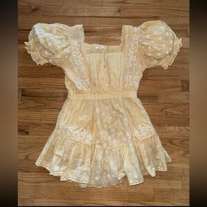 Loveshackfancy tomasino dress small